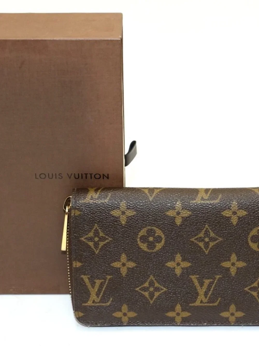 Louis Vuitton Monogram Zippy Wallet Zipper Long SD4105 - Brown